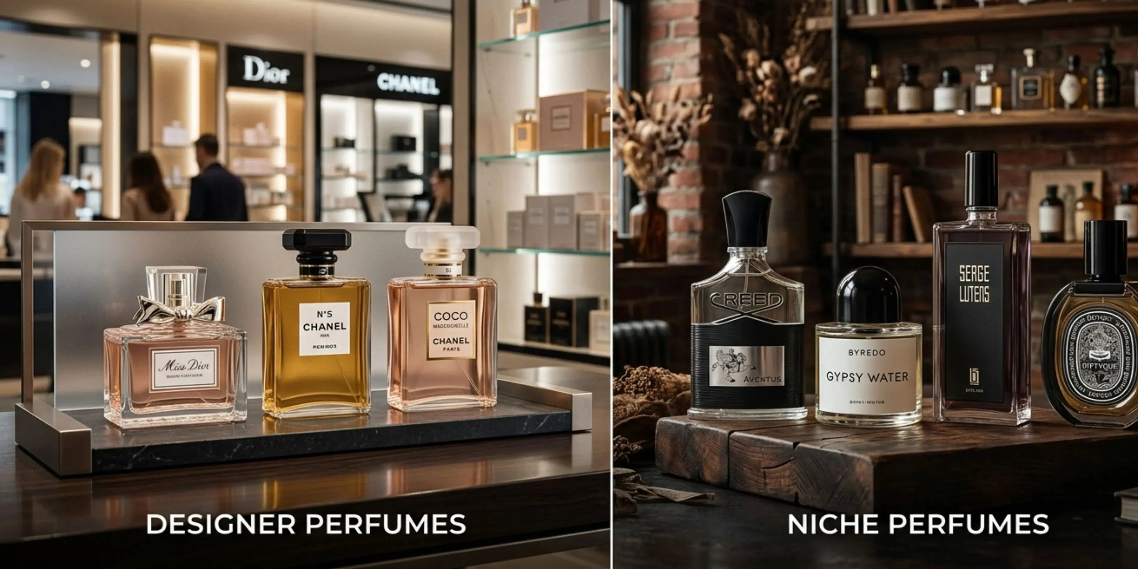 Designer vs Niche Perfumes: Which One Should You Buy? scentestic