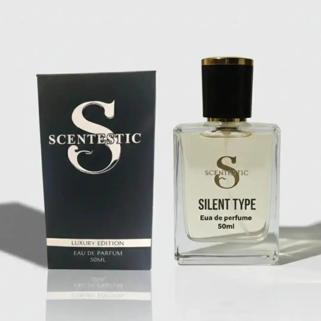 50ml Silent Type perfume elegant minimalist bottle