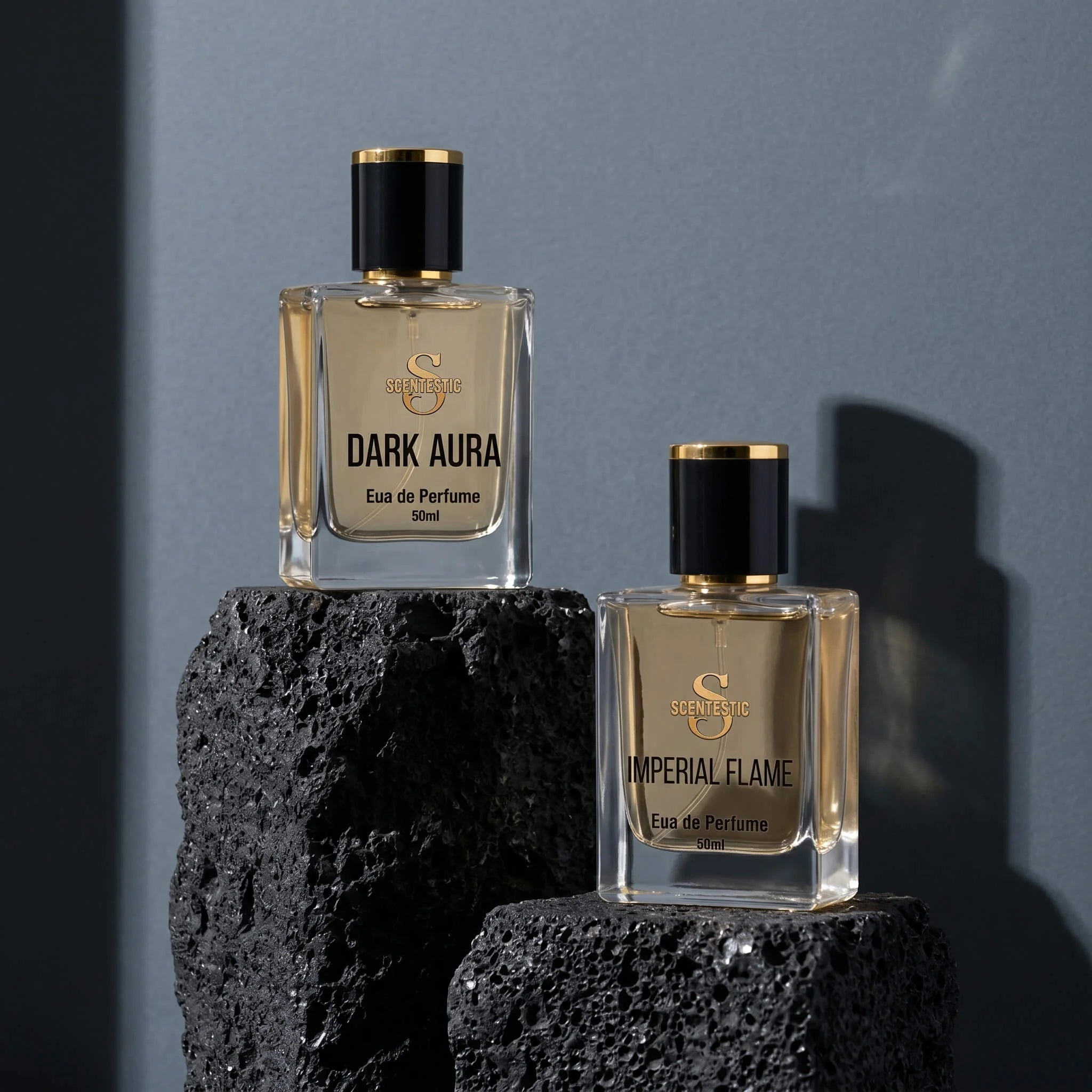 Best Long Lasting Perfumes For Men | Dark Aura + Imperial Flame - scentestic - Scentestic | Beest Long Lasting Perfume in Pakistan