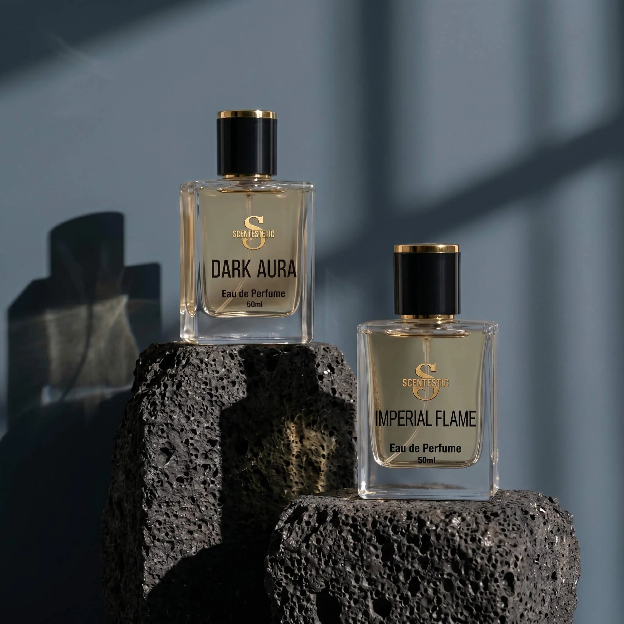 Best Long Lasting Perfumes For Men | Dark Aura + Imperial Flame - scentestic - Scentestic | Beest Long Lasting Perfume in Pakistan