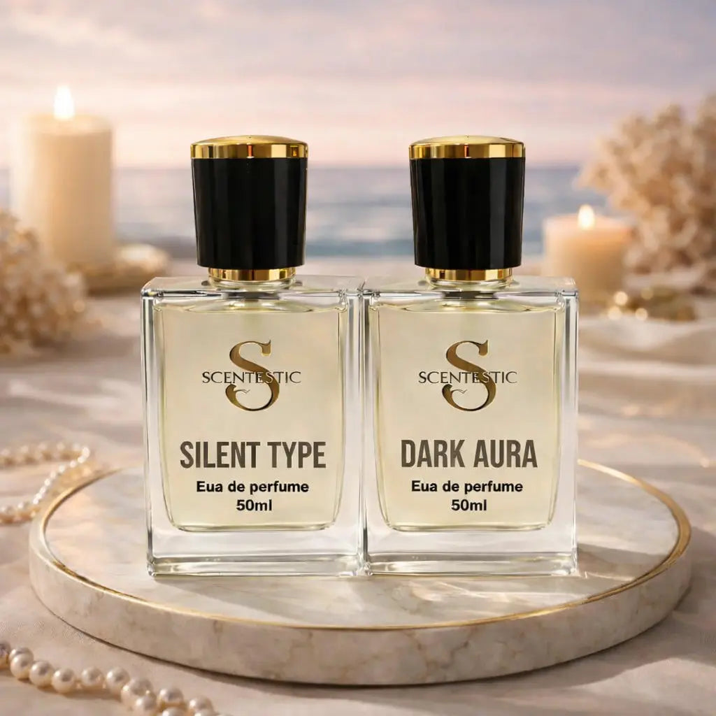Scentestic Enigma Duo | Silent Type and Dark Aura Inspired by CK One & Dior Sauvage (2 x 50ml)