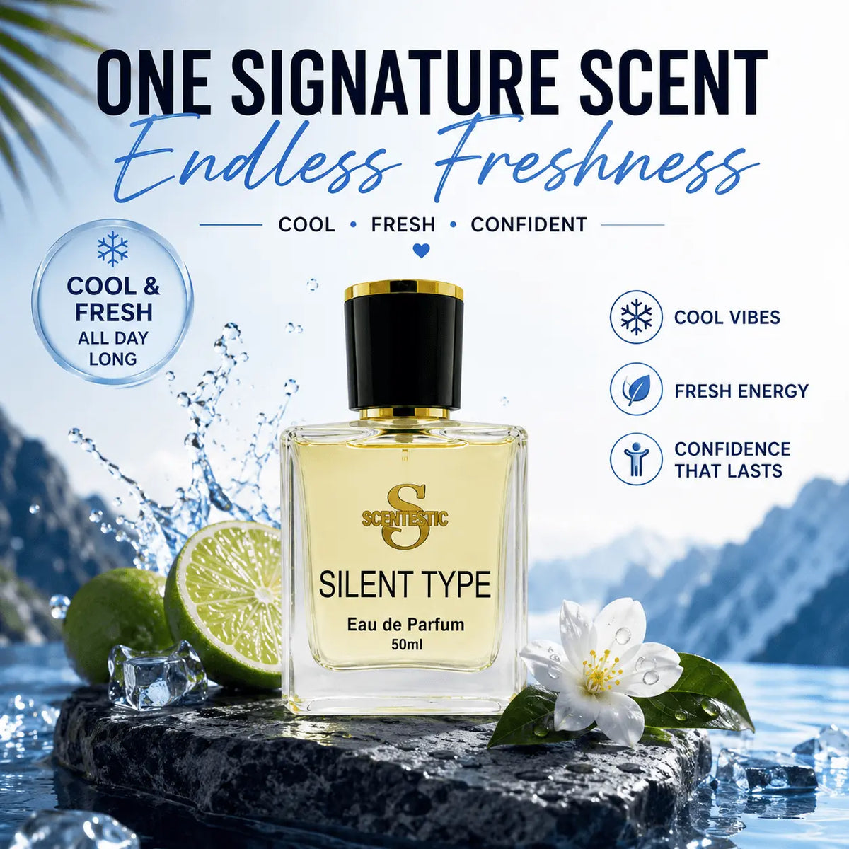 silent type fresh perfume by scentestic